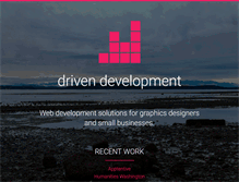 Tablet Screenshot of drivendevelopment.com